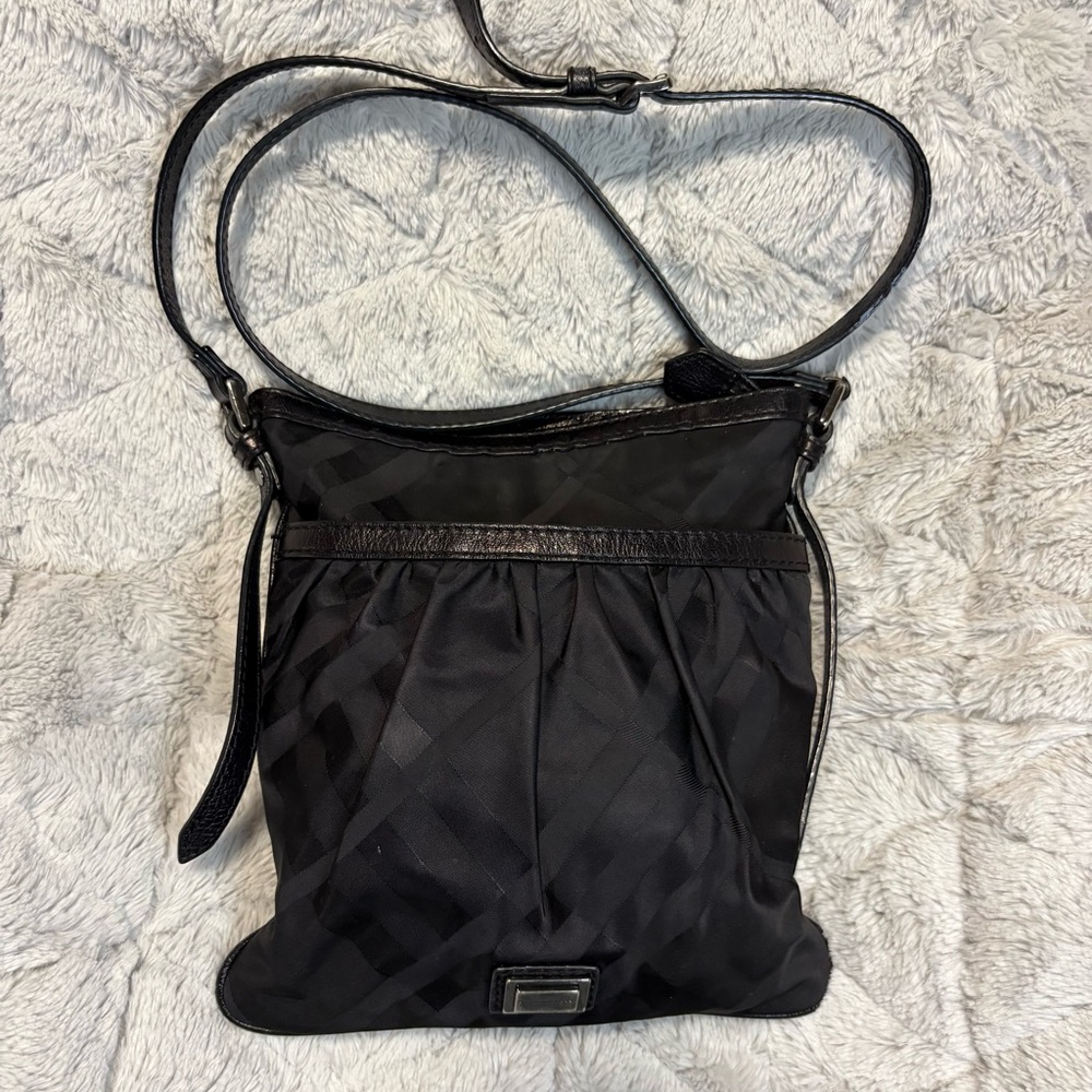 Burberry Nova Check Black Crossbody Purse